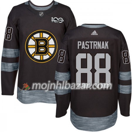 Dresovi Boston Bruins David Pastrnak 88 1917-2017 100th Anniversary Adidas Crna Authentic - Muške